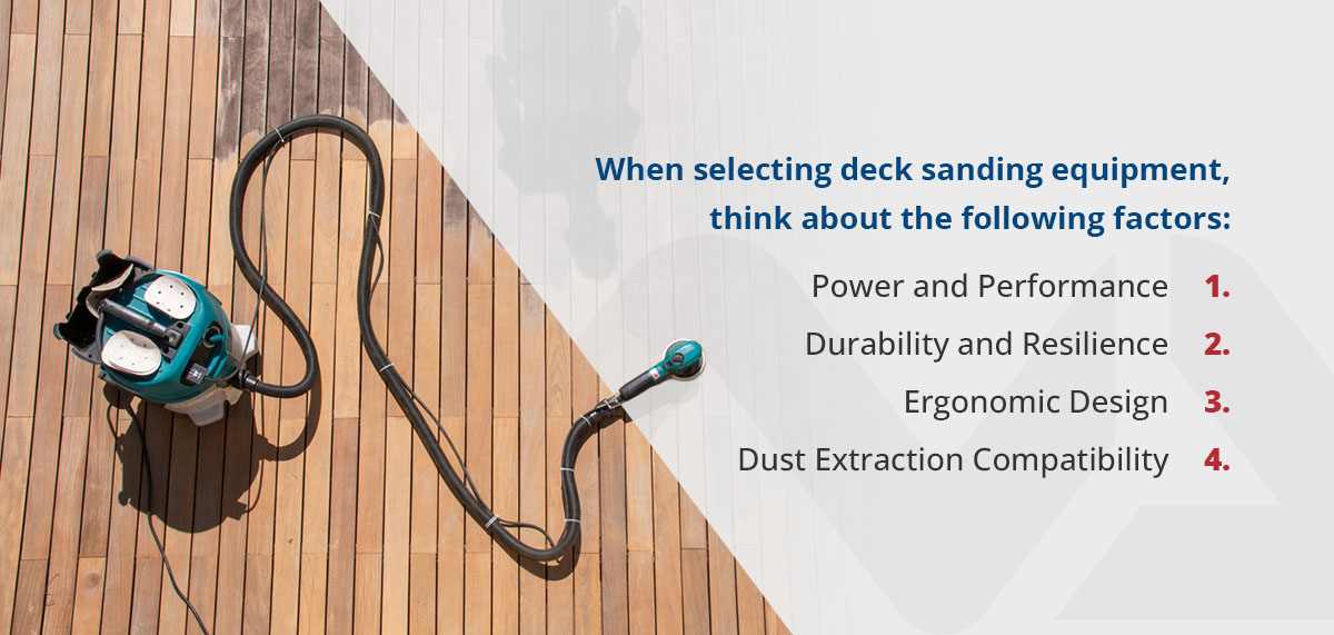 How to Sand a Deck With an Orbital Sander National Abrasives