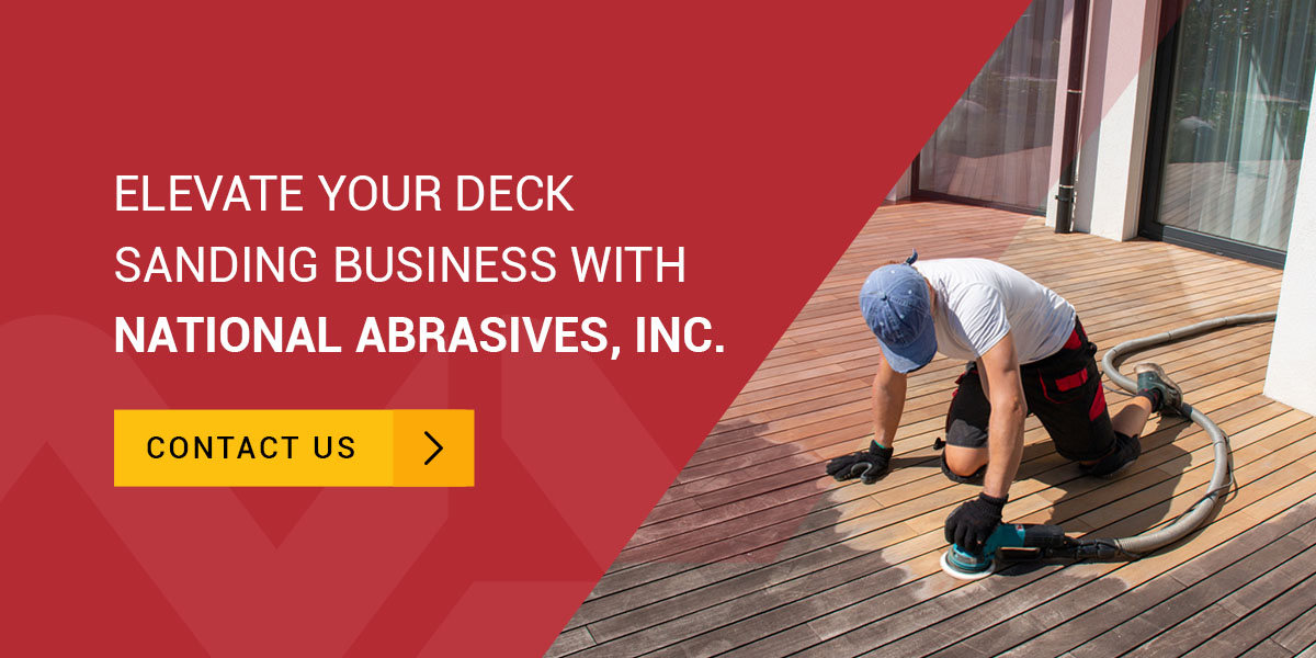 How to Sand a Deck With an Orbital Sander National Abrasives