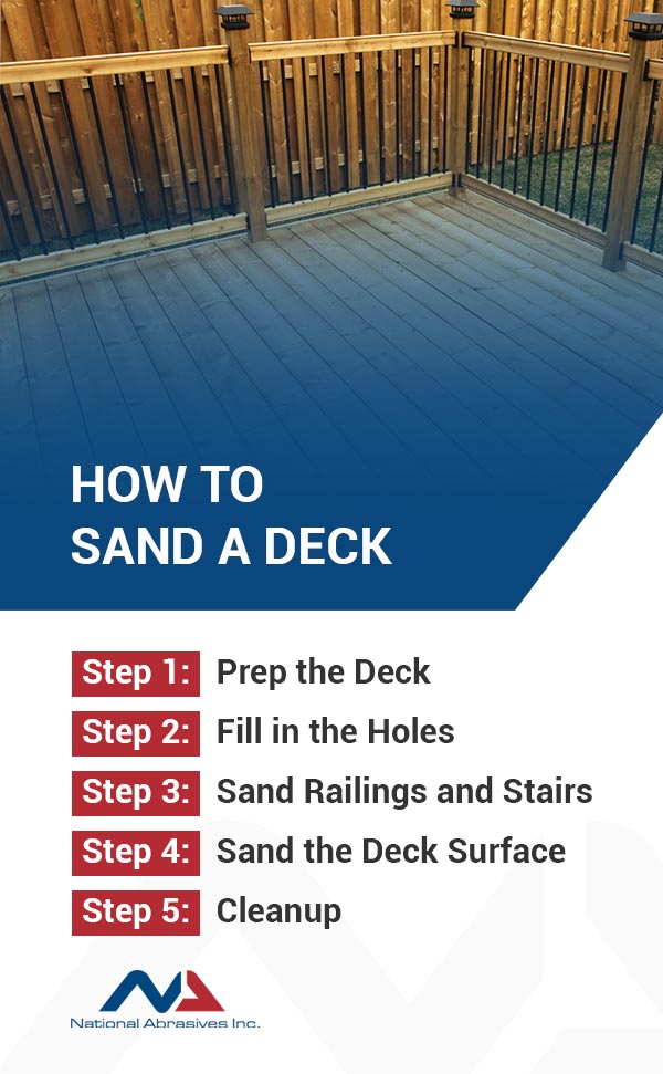 How to Sand a Deck